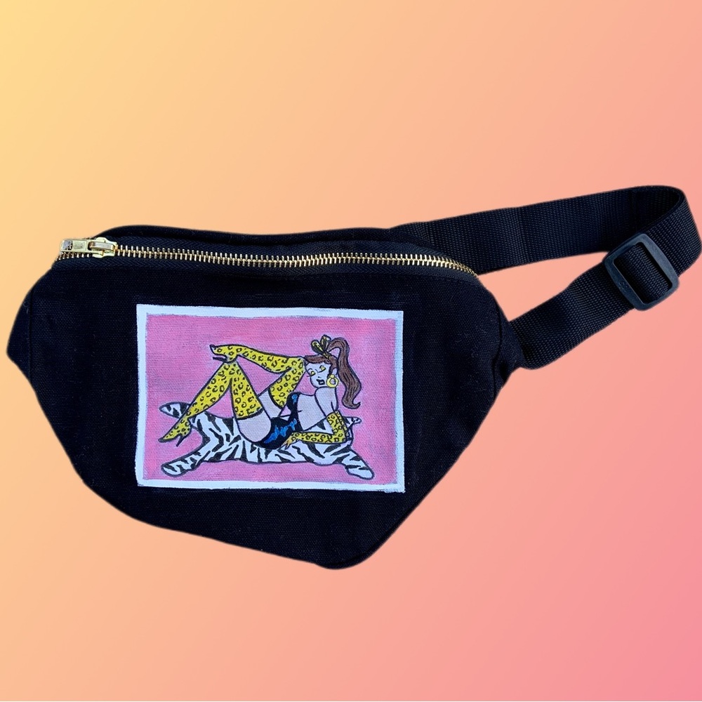 Hand painted Fanny pack